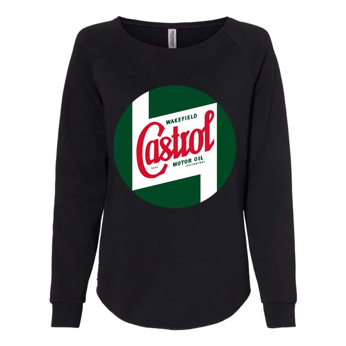 Wakefield Castrol Motor Oil Womens California Wash Sweatshirt