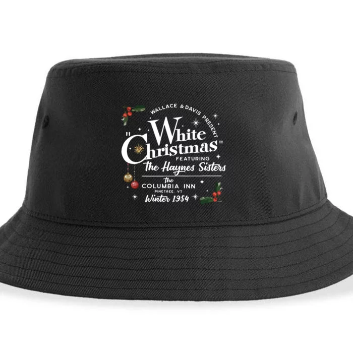 White Christmas Movie 1954 Sustainable Bucket Hat