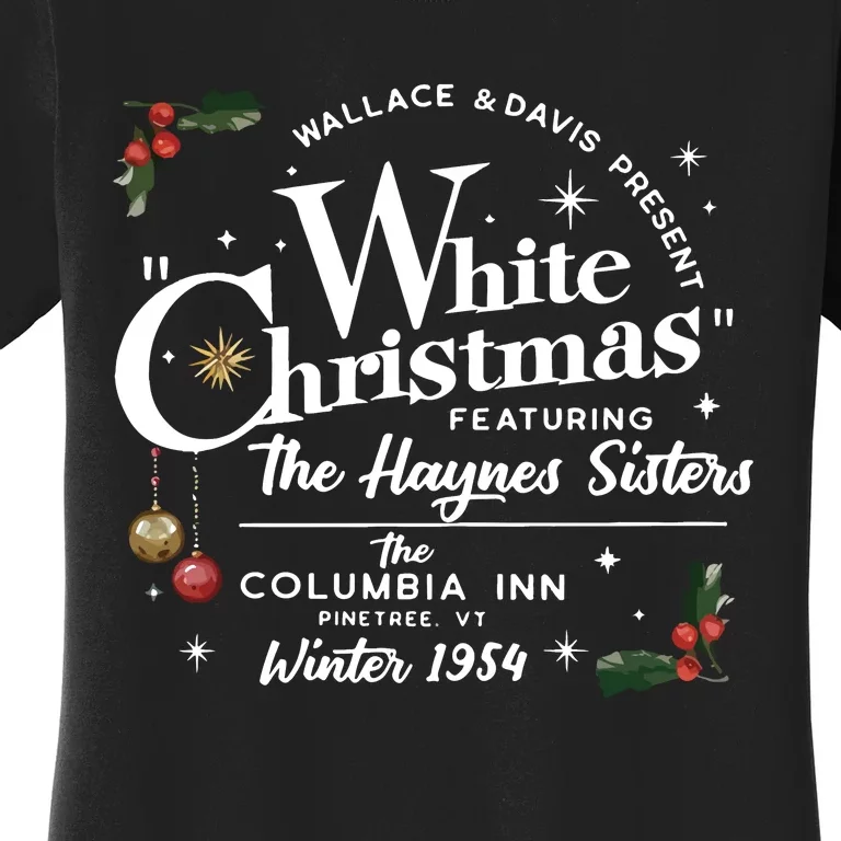 White Christmas Movie 1954 Women's T-Shirt