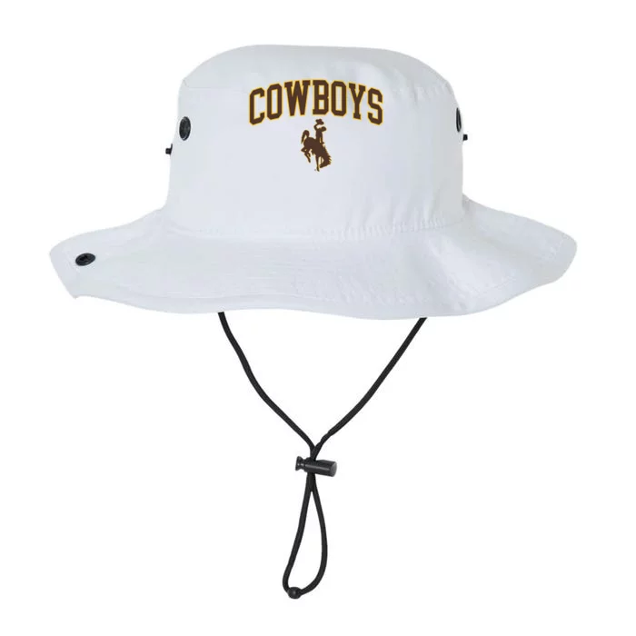 Wyoming Cowboys Cowboys Arch And Logo Gift Legacy Cool Fit Booney Bucket Hat