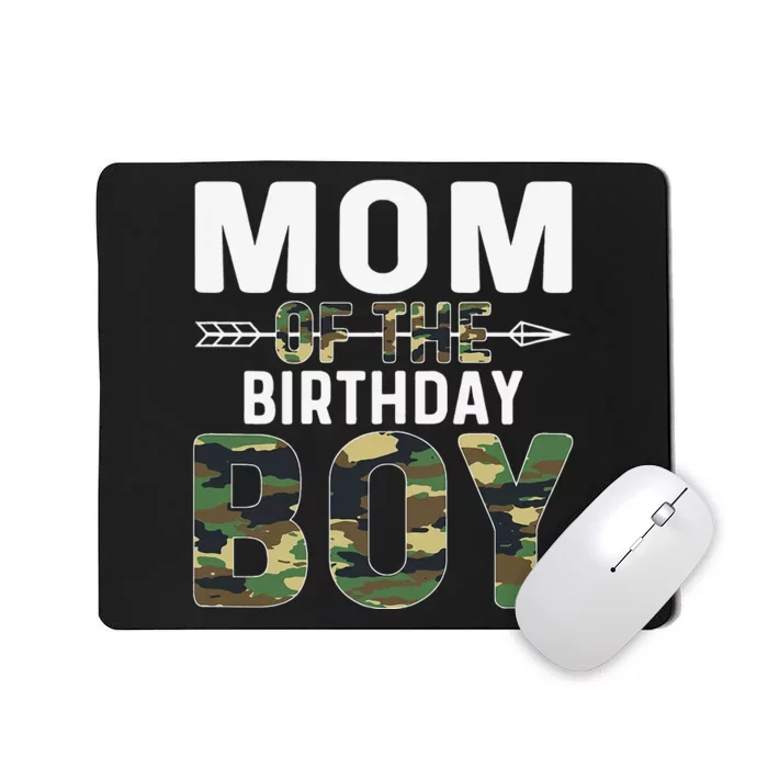 Wo Camouflage Mom of the Birthday Mousepad