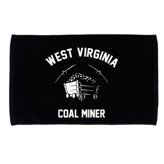 WV Coal Miner Microfiber Hand Towel