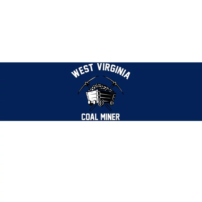 WV Coal Miner Bumper Sticker