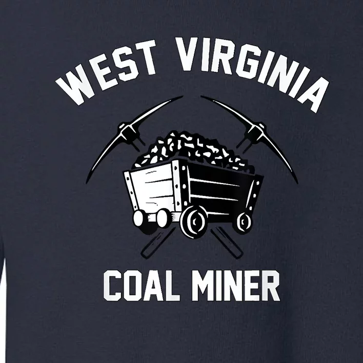 WV Coal Miner Toddler Sweatshirt