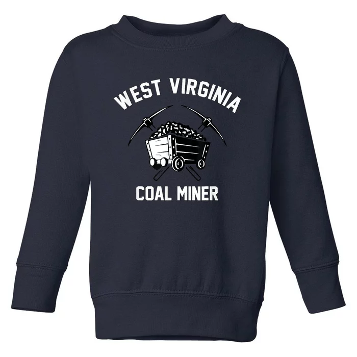 WV Coal Miner Toddler Sweatshirt