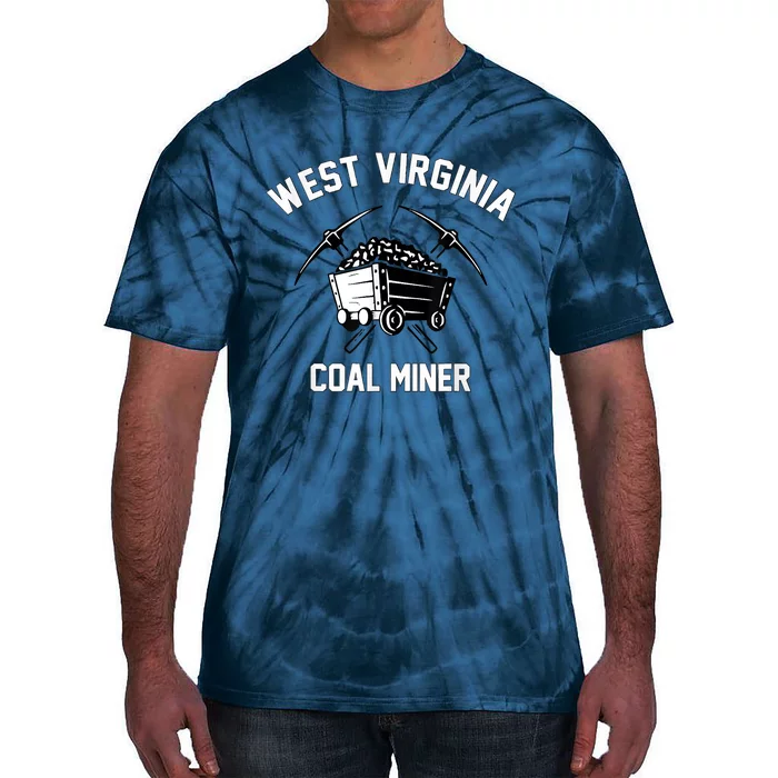 WV Coal Miner Tie-Dye T-Shirt