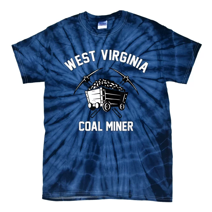 WV Coal Miner Tie-Dye T-Shirt