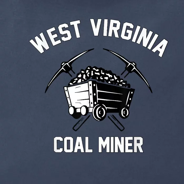 WV Coal Miner Zip Tote Bag