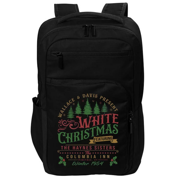 White Christmas Movie 1954 Xmas Impact Tech Backpack