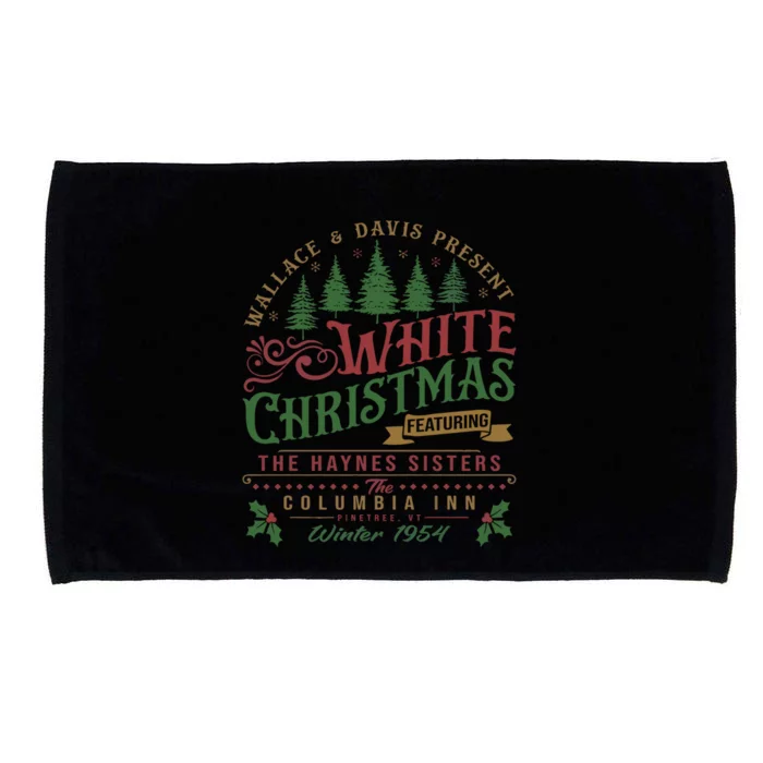 White Christmas Movie 1954 Xmas Microfiber Hand Towel