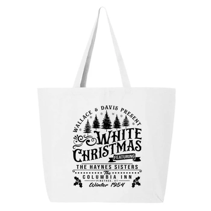 White Christmas Movie 1954 Xmas 25L Jumbo Tote