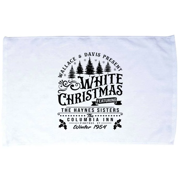 White Christmas Movie 1954 Xmas Microfiber Hand Towel