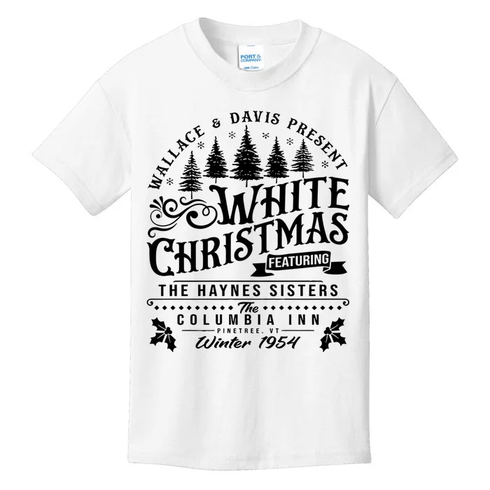 White Christmas Movie 1954 Xmas Kids T-Shirt