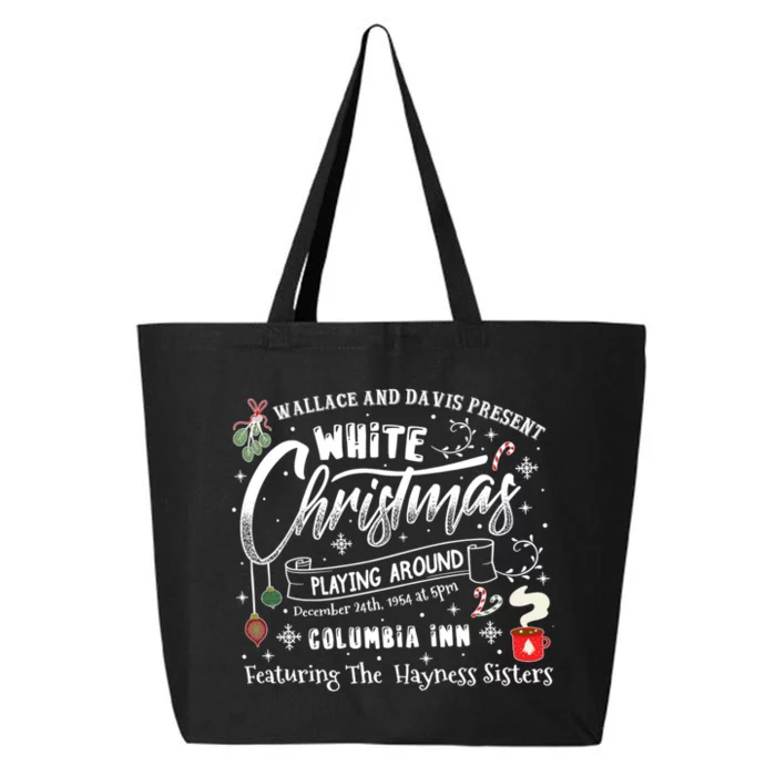 White Christmas Movie 1954 Xmas 25L Jumbo Tote