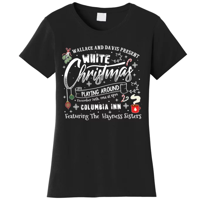 White Christmas Movie 1954 Xmas Women's T-Shirt