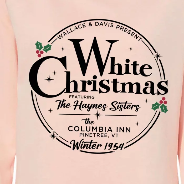 White Christmas Movie 1954 Xmas Womens California Wash Sweatshirt