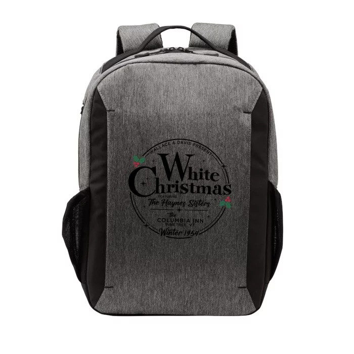 White Christmas Movie 1954 Xmas Vector Backpack