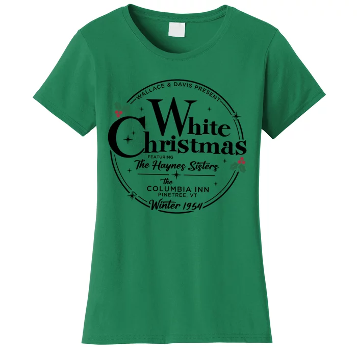 White Christmas Movie 1954 Xmas Women's T-Shirt