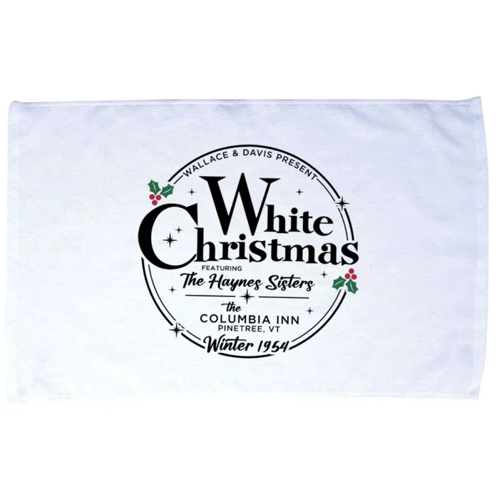 White Christmas Movie 1954 Xmas Microfiber Hand Towel