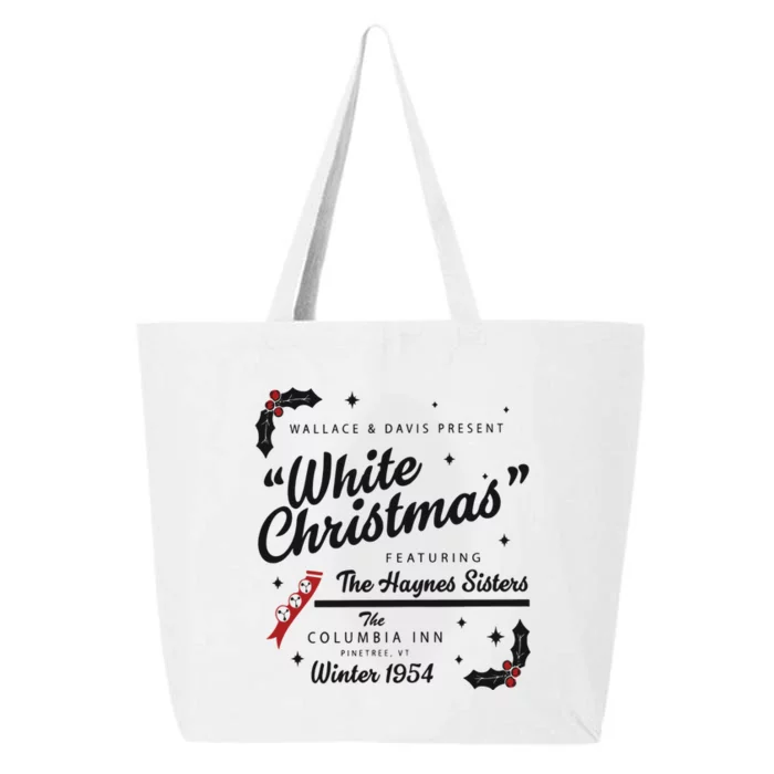 White Christmas Movie 1954 Xmas Song Haynes Sisters Xmas 25L Jumbo Tote