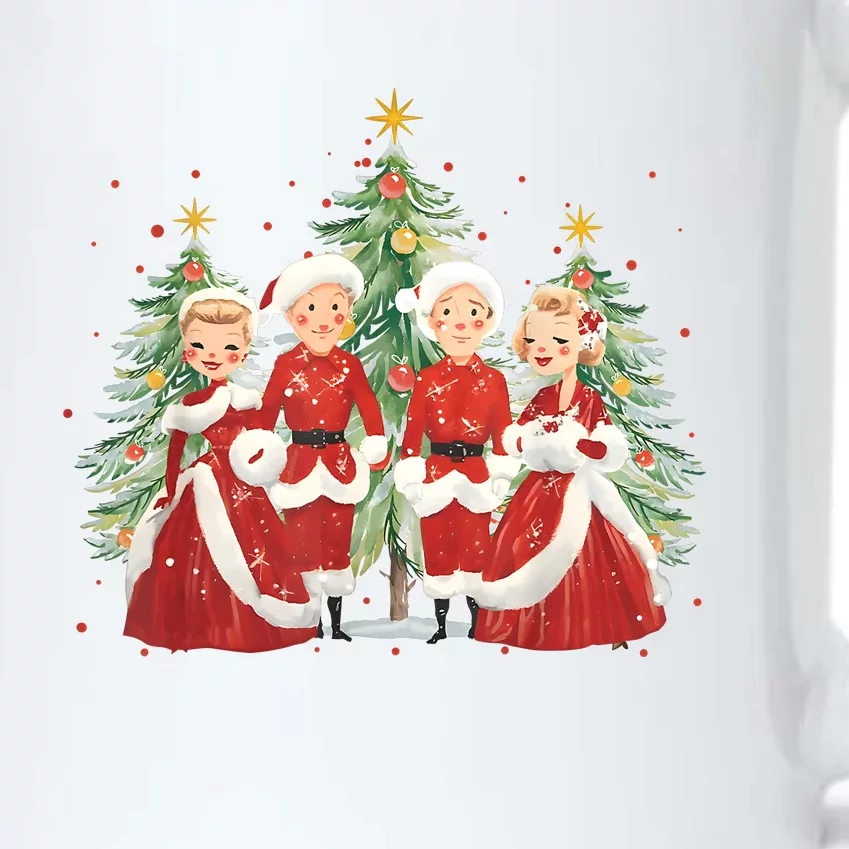 White Christmas Movie 1954 Xmas Song Holiday Pajamas Retro Black Color Changing Mug