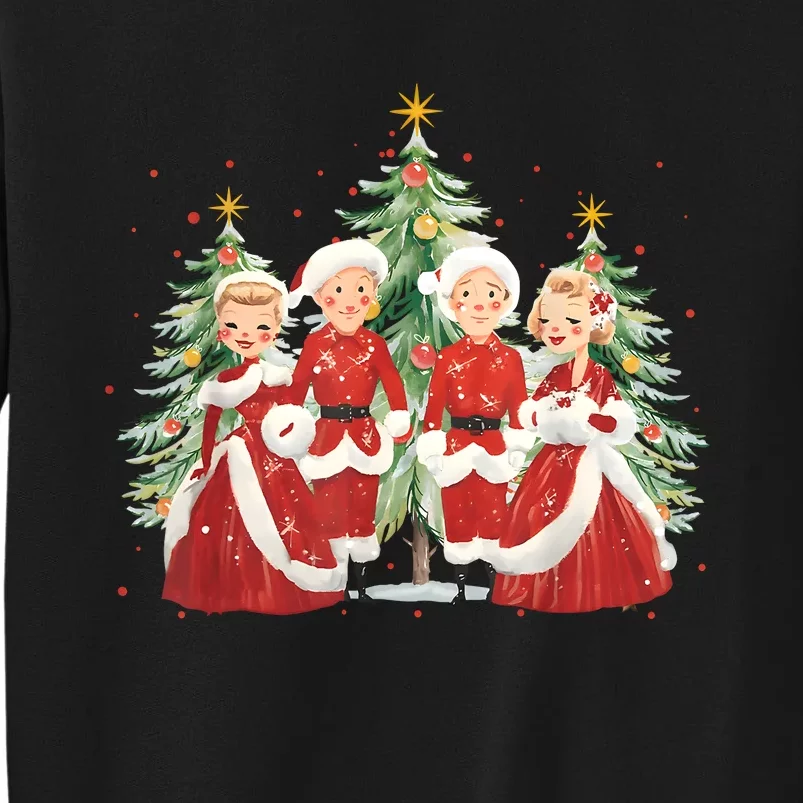 White Christmas Movie 1954 Xmas Song Holiday Pajamas Retro Sweatshirt