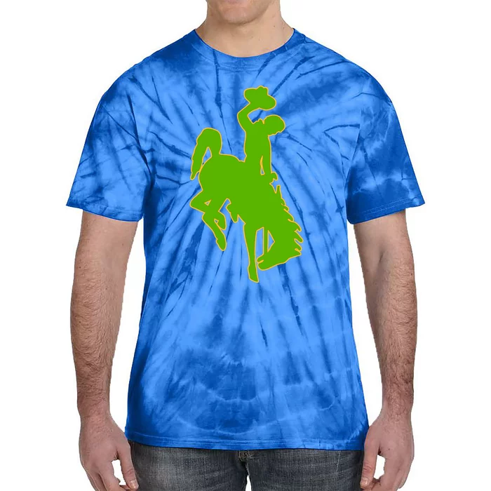 Wyoming Cowboys Cowboys Icon Gift Tie-Dye T-Shirt