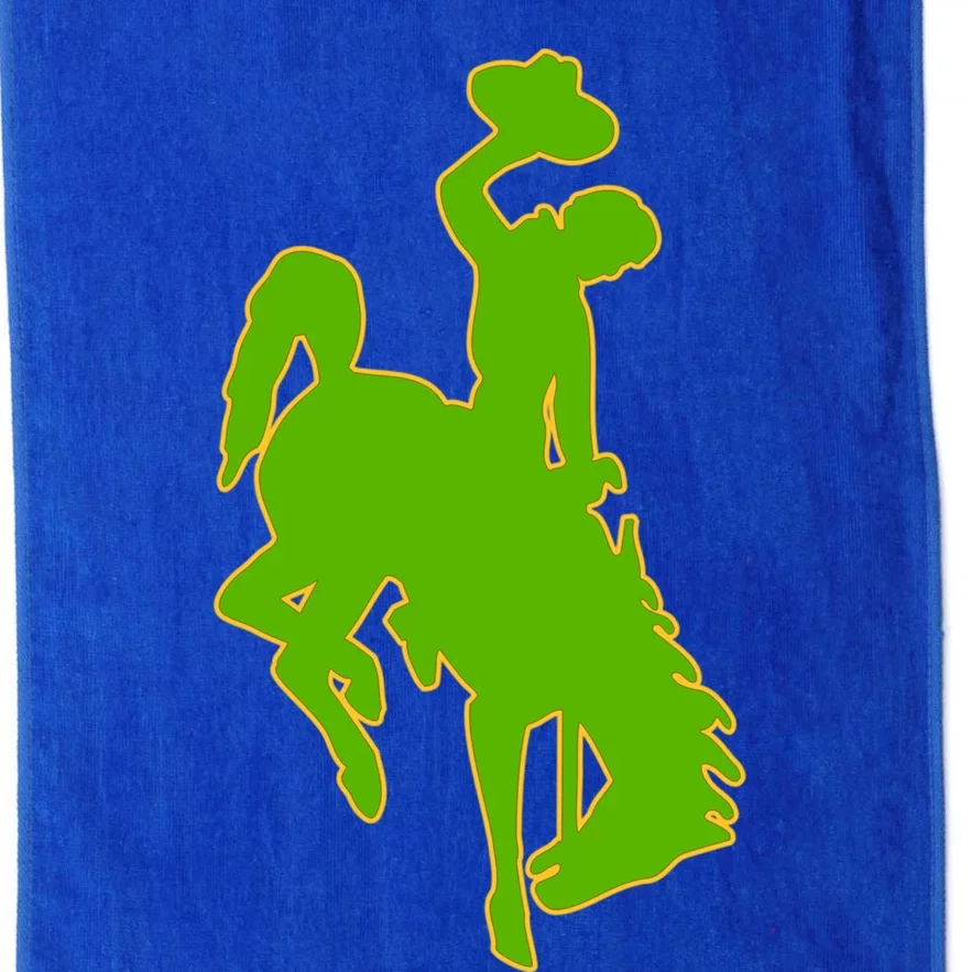 Wyoming Cowboys Cowboys Icon Gift Platinum Collection Golf Towel