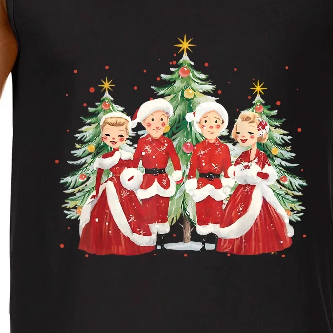 White Christmas Movie 1954 Xmas Song Holiday Pajamas Retro Comfort Colors® Tank Top