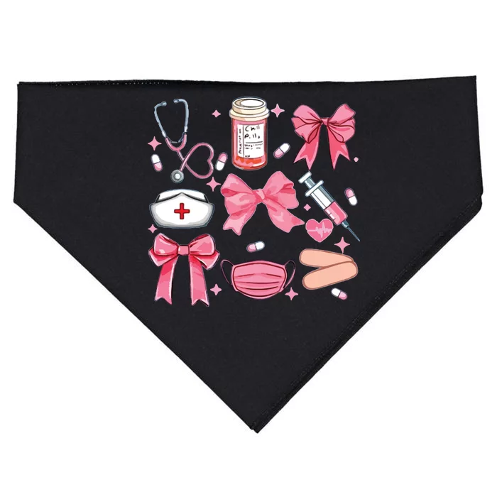 Work Cute Nurse USA-Made Doggie Bandana