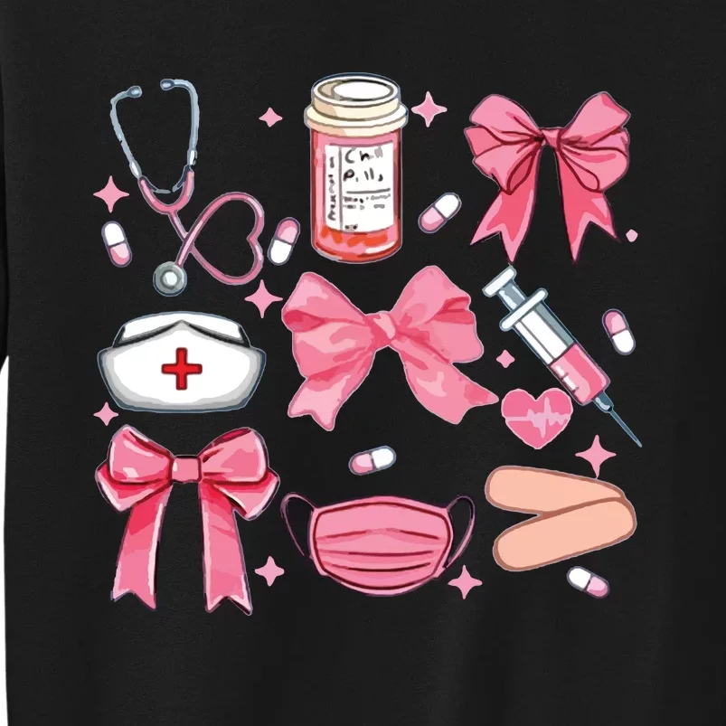 Work Cute Nurse Tall Sweatshirt