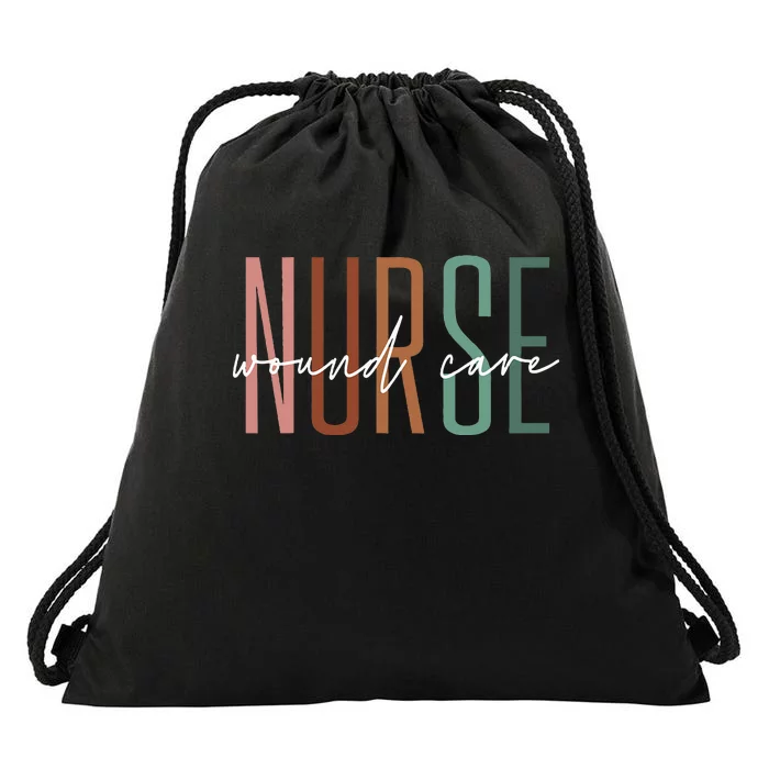 Wound Care Nurse Nursing Wound Ostomy Nurse Appreciation Drawstring Bag