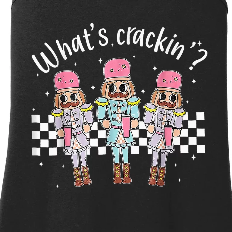 What’s Crackin Nutcracker Stanley Tumbler Boojee Christmas Ladies Essential Tank