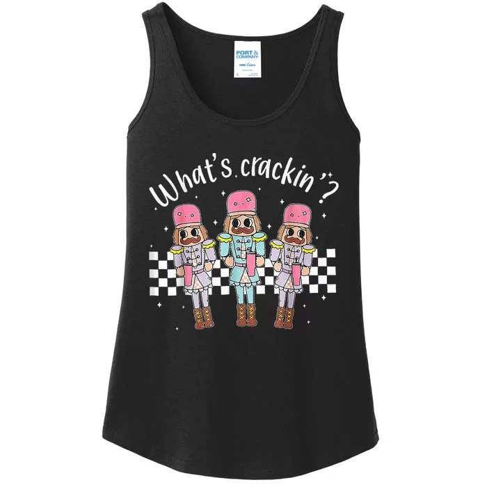 What’s Crackin Nutcracker Stanley Tumbler Boojee Christmas Ladies Essential Tank