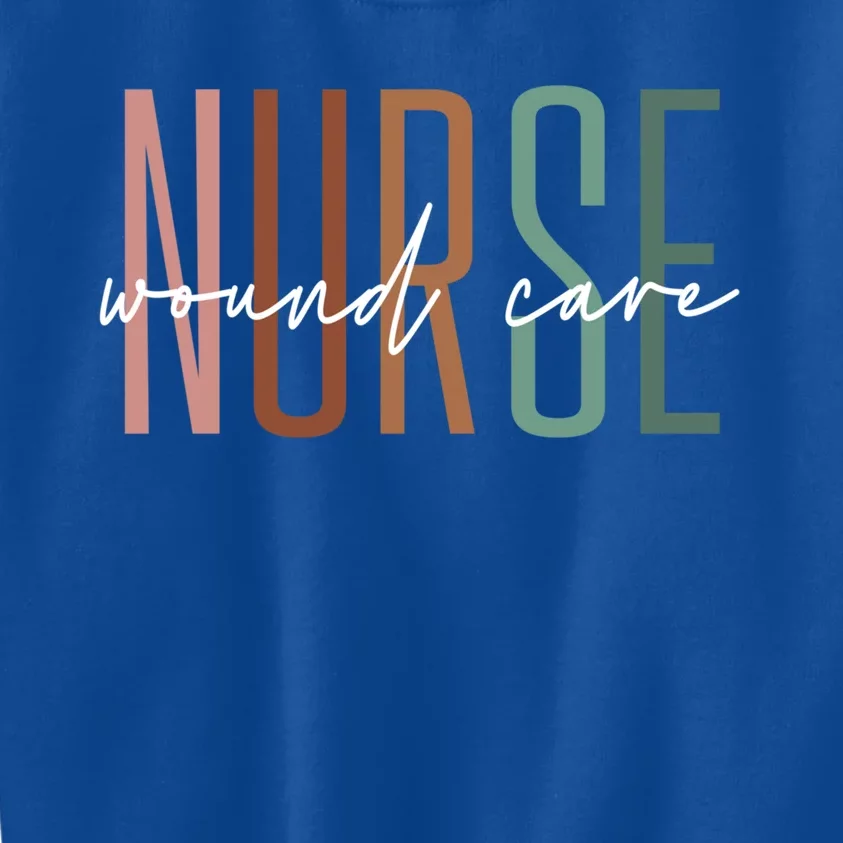 Wound Care Nurse Nursing Wound Ostomy Nurse Appreciation Gift Kids Sweatshirt