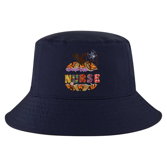 Wound Care Nurse Nursing Halloween Pumpkin Leopard Cool Comfort Performance Bucket Hat