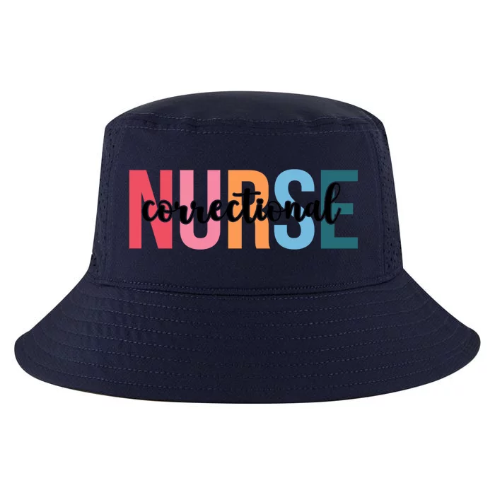 Wo Correctional Nurse Funny Gift For Nursing Student Gift Cool Comfort Performance Bucket Hat