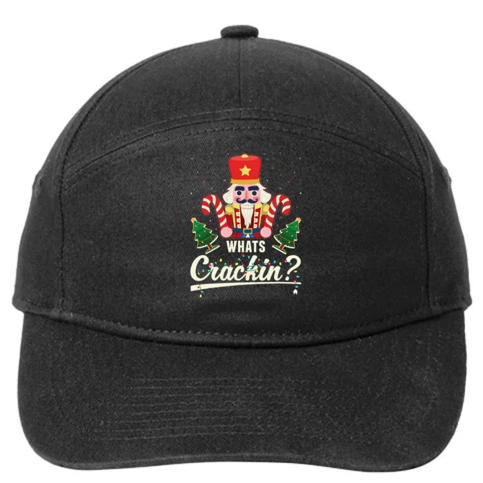 What's Crackin Nutcracker Christmas Ballet 7-Panel Snapback Hat