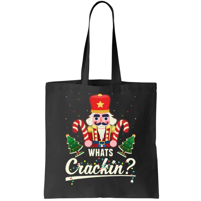 What's Crackin Nutcracker Christmas Ballet Tote Bag