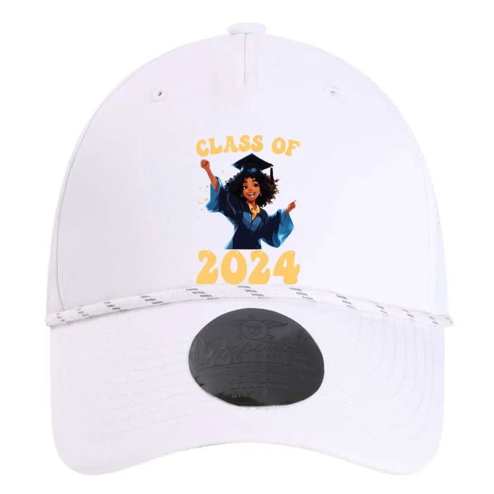 Women Class Of 2024 Senior Graduate Shirts Graduation Girl Performance The Dyno Cap