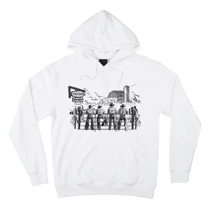 Western Cowboys Oversized Hoodie