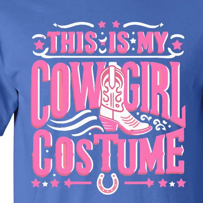 Western Cowgirl Outfit Women Cowboy Cowgirl Tall T-Shirt