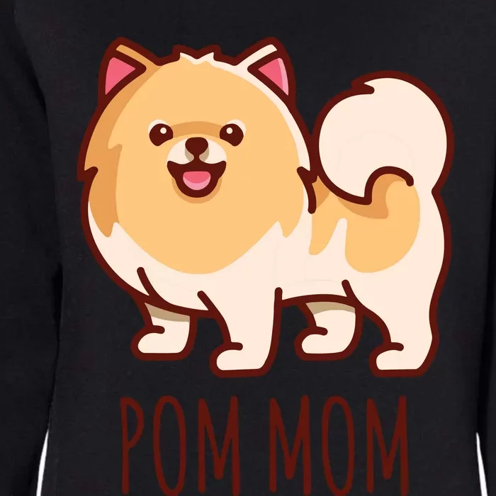 Womens Cute Pomeranian Pom Mom Funny Gift Womens California Wash Sweatshirt