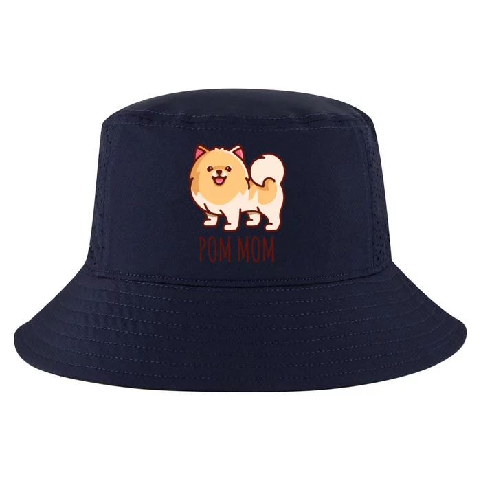 Womens Cute Pomeranian Pom Mom Funny Gift Cool Comfort Performance Bucket Hat