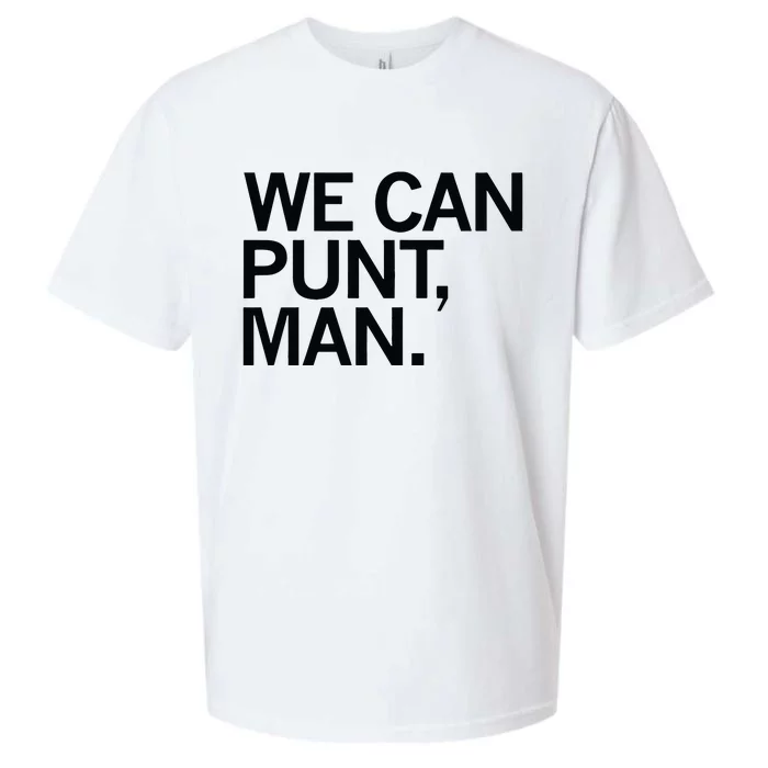 We Can Punt Man Sueded Cloud Jersey T-Shirt