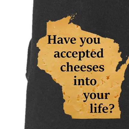 Wisconsin Cheese Pun Doggie 3-End Fleece Hoodie