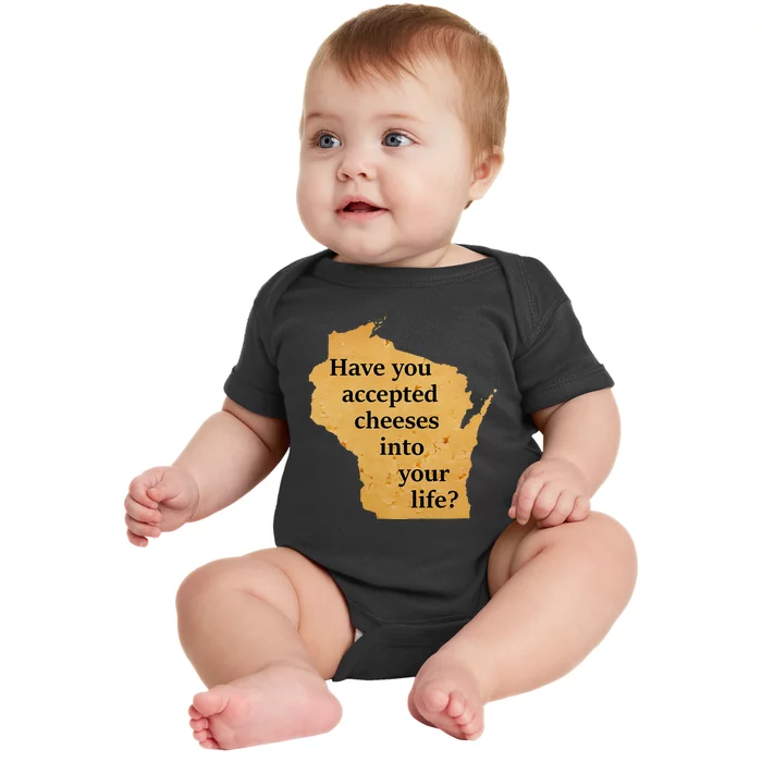 Wisconsin Cheese Pun Baby Bodysuit