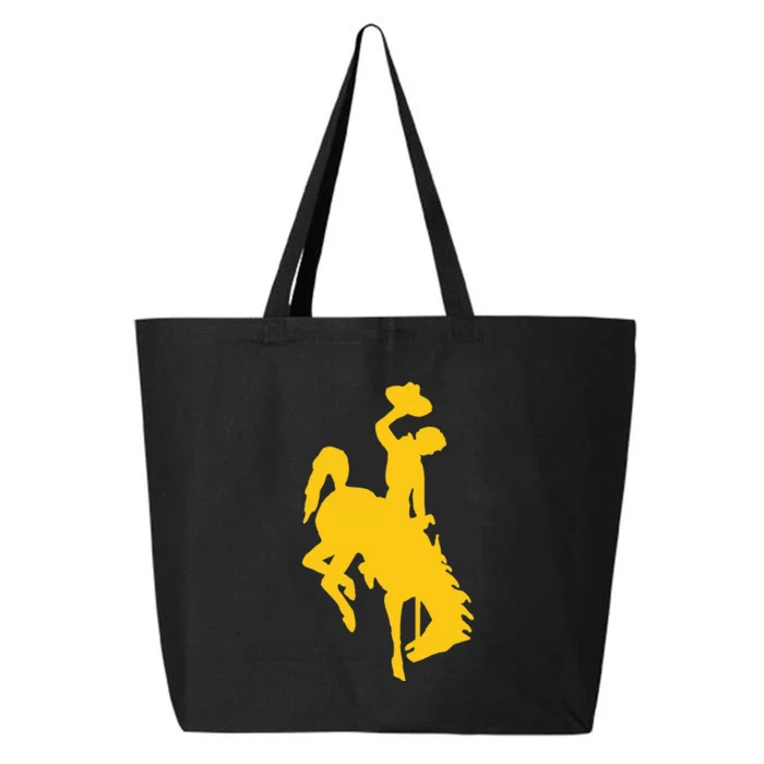 Wyoming Cowboy Riding A Bucking Horse 25L Jumbo Tote