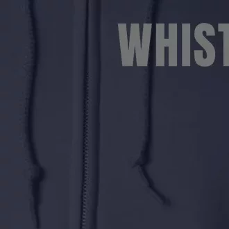 Whistle! Coach Roy Soccer Full Zip Hoodie