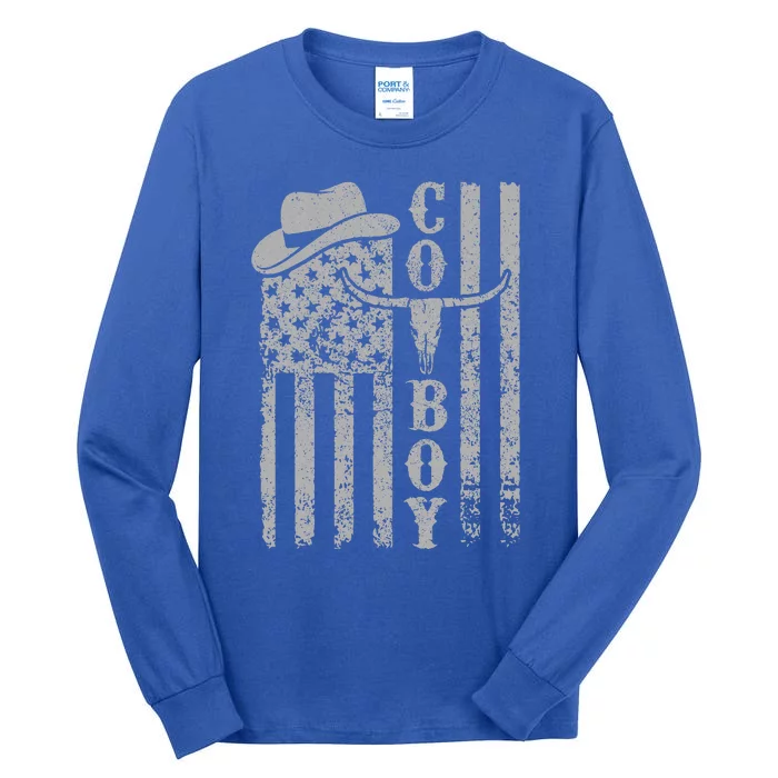 Western Country Rodeo Southern Tall Long Sleeve T-Shirt